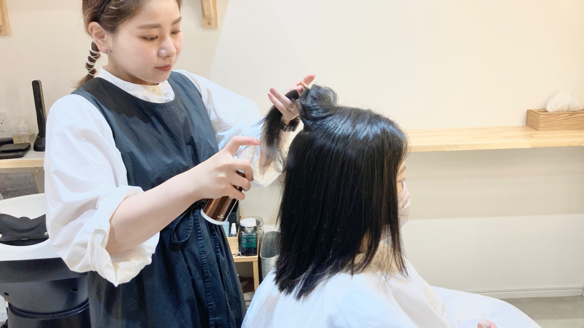 ツヤと髪crimの写真2枚目：『カット・パーマしなくてOK』ヘアケアの仕事に集中するために特化したサロンです