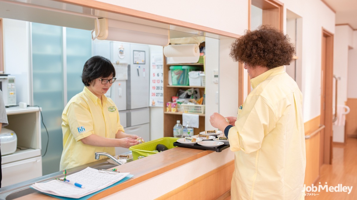 グループホームふぁいと山手の丘(介護職/ヘルパーの求人)の写真2枚目:職員同士の風通しが良く、連携も円滑な職場づくりを行っています