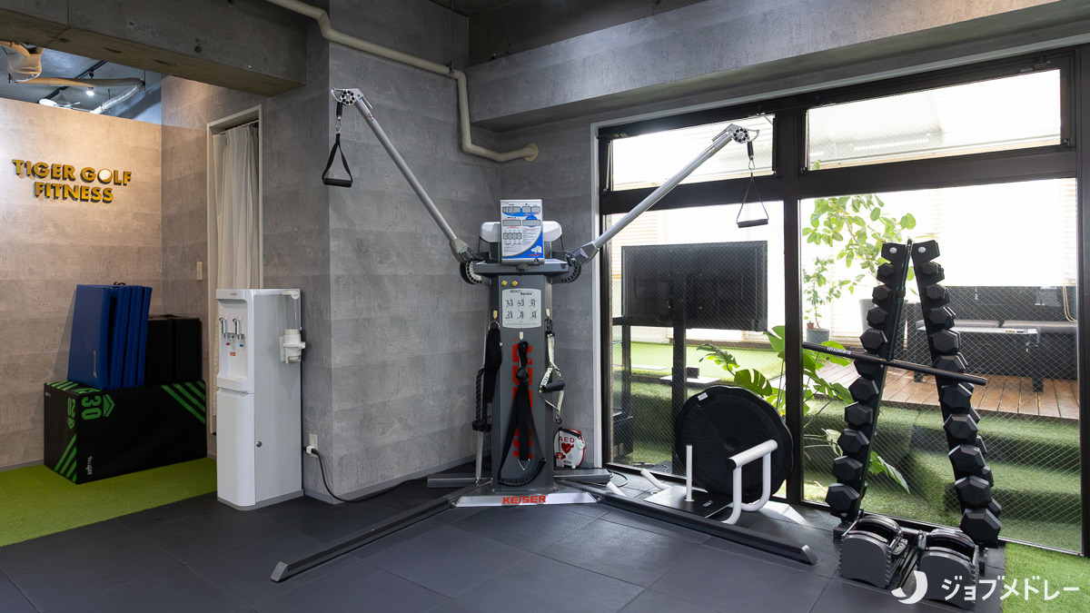 TIGER GOLF FITNESS 代々木上原店（インストラクターの求人）の写真11枚目：内観です