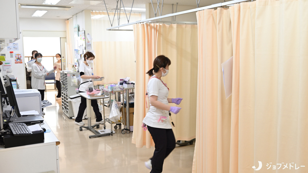 平和病院（医療事務/受付の求人）の写真19枚目：患者さんやご家族が少しでも望む形に近い状況を整えられるよう努めています