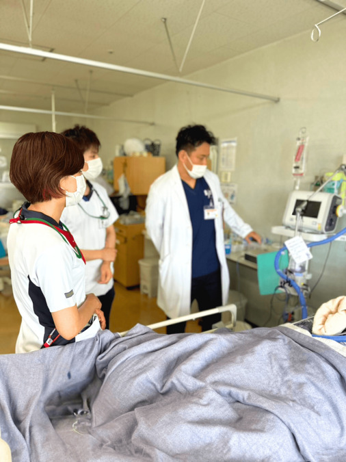 みきやまリハビリテーション病院（看護助手の求人）の写真4枚目：看護師や臨床工学技士がいるので、安心して働くことができます！
