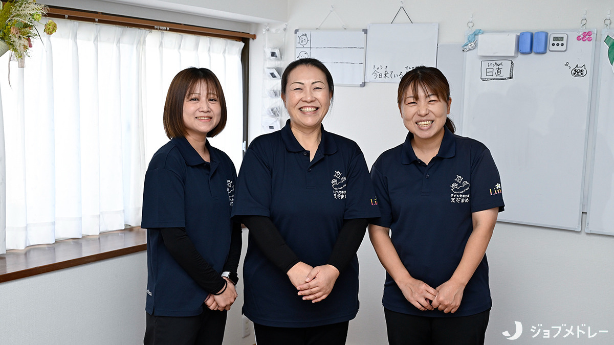 株式会社Lino'a 【子ども発達支援 えだまめ】【2025年02月オープン】(保育士の求人)の写真1枚目:「子ども一人ひとりに合わせたオーダーメイドの療育」を行っています!