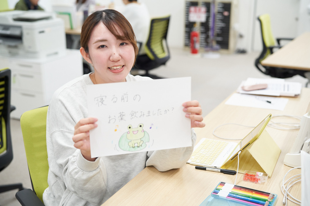 かえるこころの訪問看護ステーション(看護師/准看護師の求人)の写真10枚目:スタッフみんなで、より良いケアを目指しています