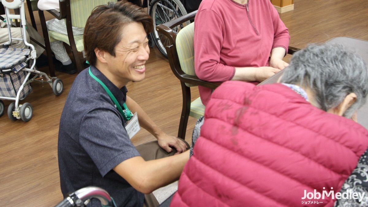 ラフェスタ吉川美南の写真4枚目：交替制による週休2日の勤務で、ワークライフバランスを大切にしながら働けます