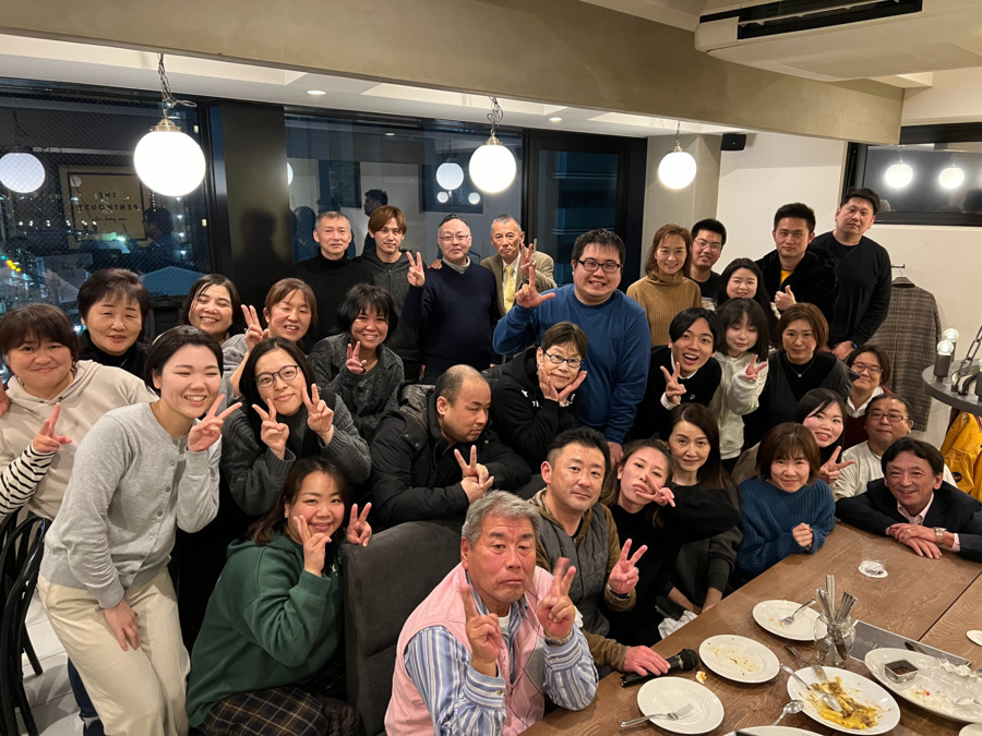特別養護老人ホームうさぎ『７月』の写真4枚目：3年ぶりの忘年会