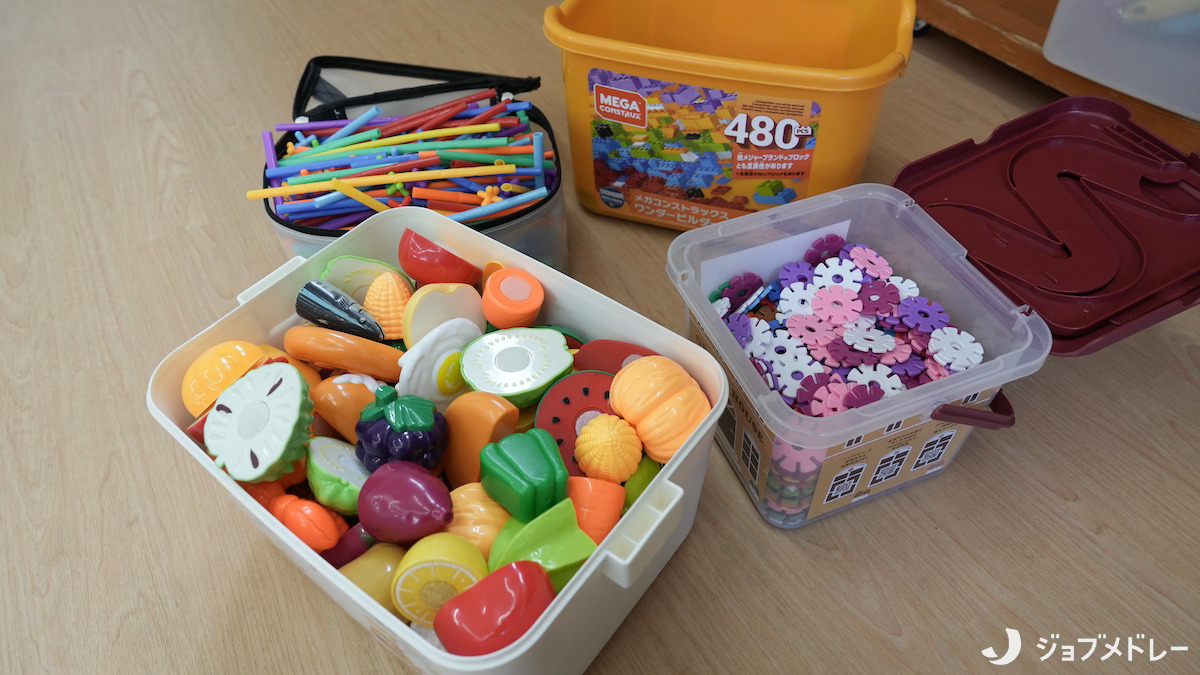 認定こども園　手賀の丘幼稚園・保育園（保育士の求人）の写真28枚目：玩具も充実しています