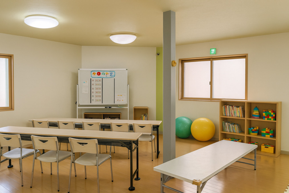 放課後等デイサービスGreen Apple三鷹（児童指導員/指導員の求人）の写真4枚目：