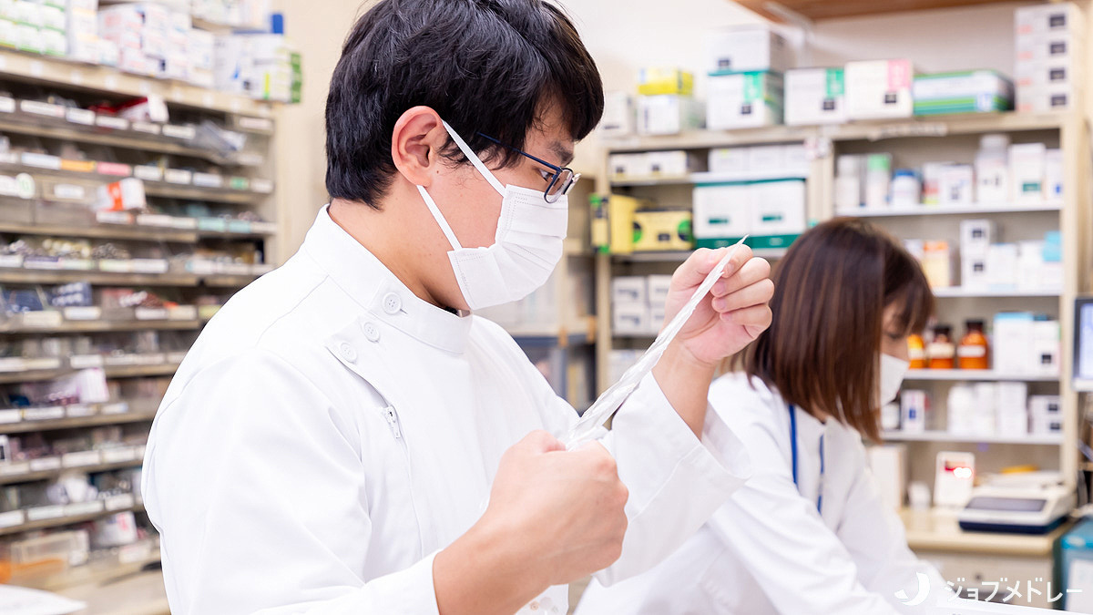 ふれあい薬局・八日市（薬剤師の求人）の写真13枚目：1日に55枚程度の処方箋を応需しています