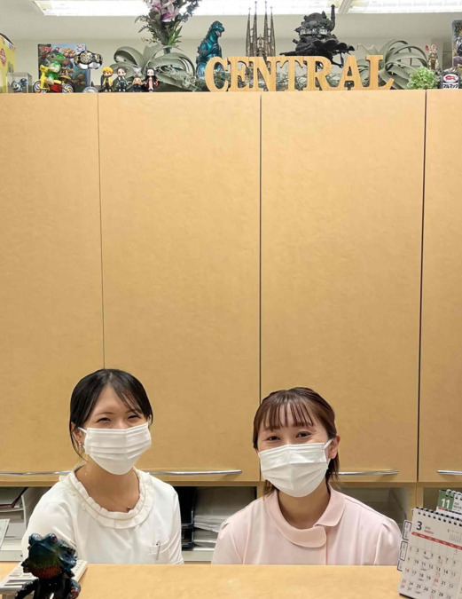 池上セントラル歯科（歯科助手の求人）の写真3枚目：雰囲気良好☆
有給100％消化☆
社保完備☆