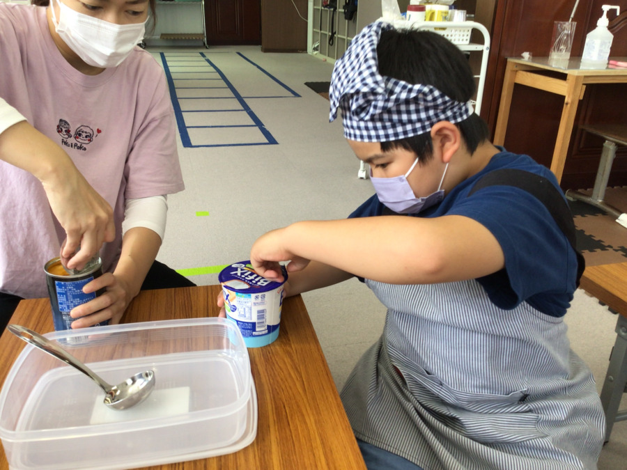 通所支援ベルテール木更津畑沢園（児童指導員/指導員の求人）の写真3枚目：クッキング