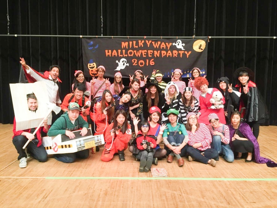 MilkyWay International School 本八幡本校(保育士の求人)の写真:多彩なイベントが盛りだくさん!スタッフみんな全力で『仕事』を楽しんでます♪
