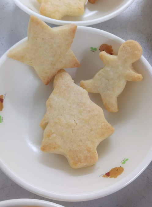 櫻南幸保育園(調理師/調理スタッフの求人)の写真4枚目:手作りのChristmasクッキー