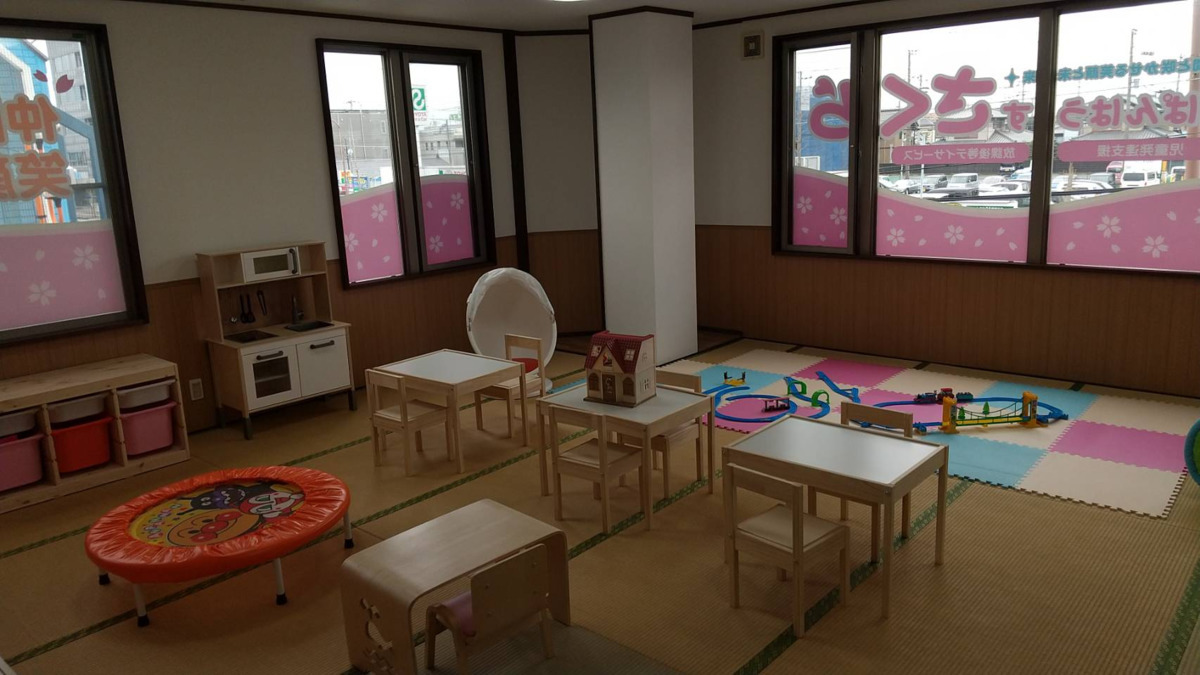 こぱんはうすさくら　市原五井駅前教室の写真6枚目：児発教室スペース