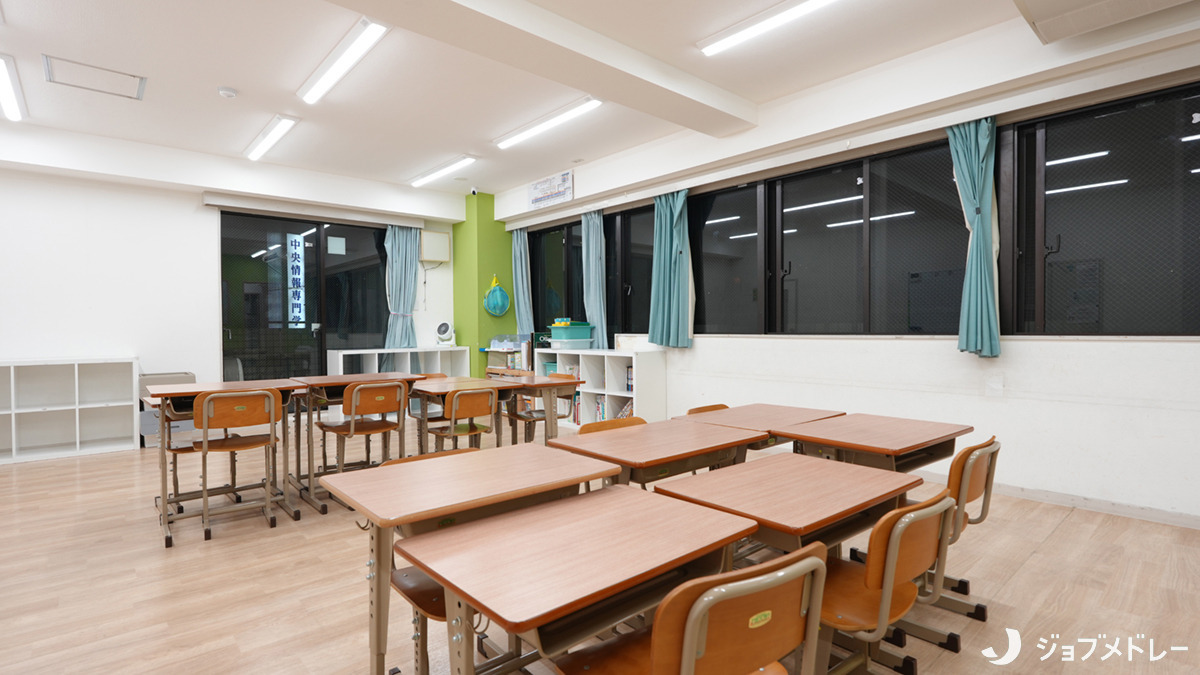 こぱんはうすさくら　志木教室（理学療法士の求人）の写真5枚目：2歳～小学生までの子どもたちが日々を過ごしています