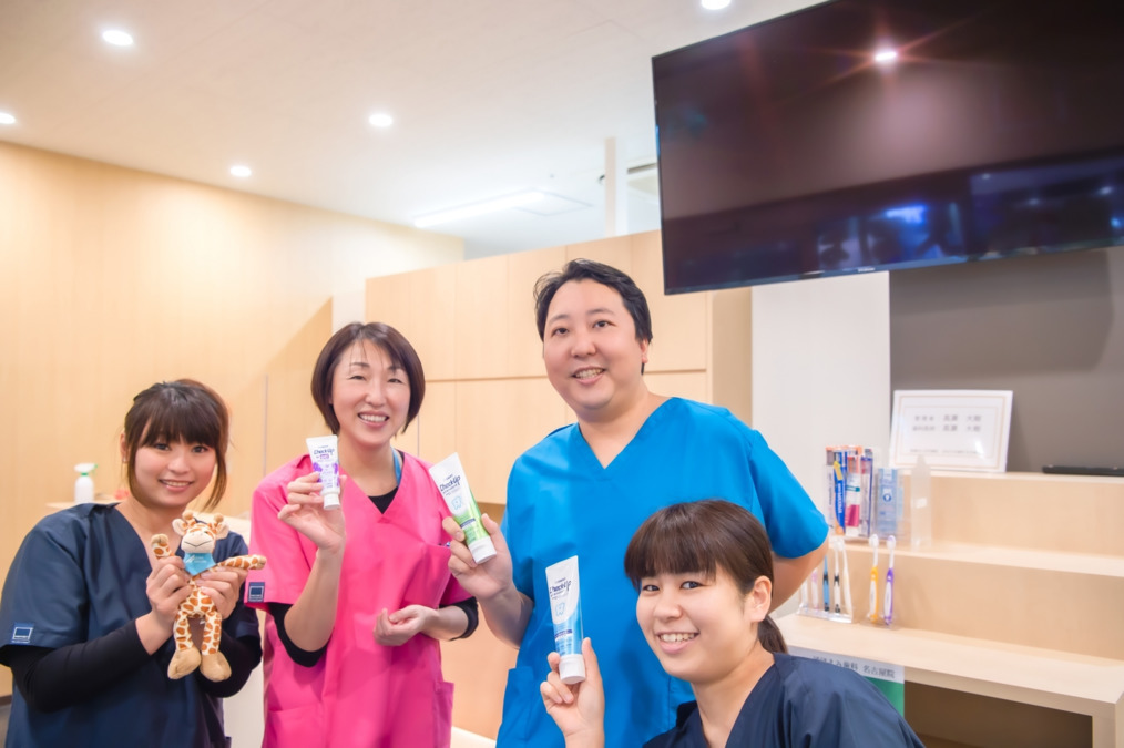 ほほえみ歯科岐阜院の写真2枚目：仲が良いので分からないことも相談しやすい環境です♪