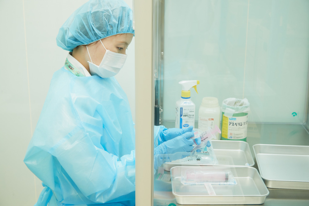 アイ薬局　総社店（薬剤師の求人）の写真2枚目：正確かつ安全な無菌調剤ができる環境を整えております