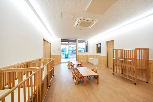 よしかわ杜の保育園（保育士の求人）の写真2枚目：あたたかい雰囲気の保育園です＊