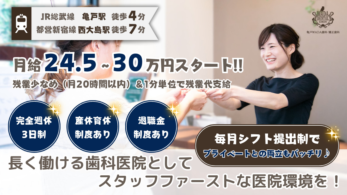 亀戸WADA歯科・矯正歯科の写真