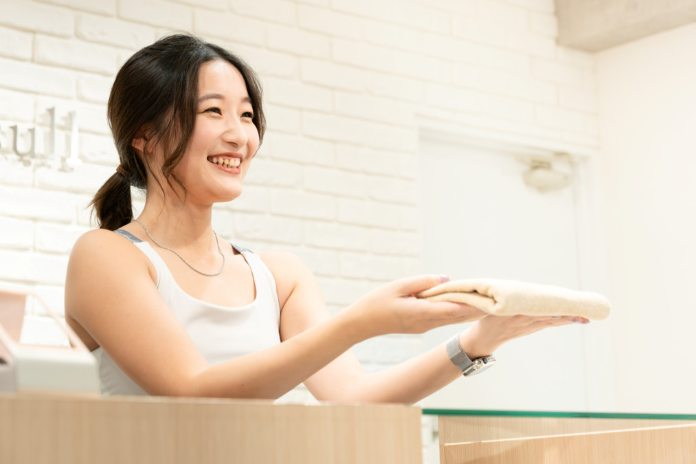  jump one 愛知刈谷店【2026年02月15日オープン予定】（インストラクターの求人）の写真4枚目：レッスンだけじゃない。接客スキルも身につけられる環境です。