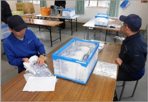 就労継続支援B型事業所 ワーキング花咲の写真3枚目:利用者の特性や、目的に合わせた生産活動、作業訓練を行っています