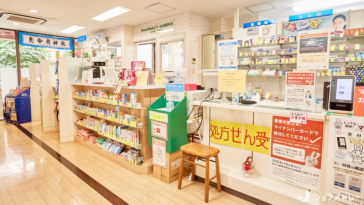 ファーマシーカネコ（調剤事務の求人）の写真5枚目：店内の様子です