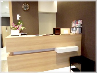 じゅん歯科（歯科衛生士の求人）の写真2枚目：受付です