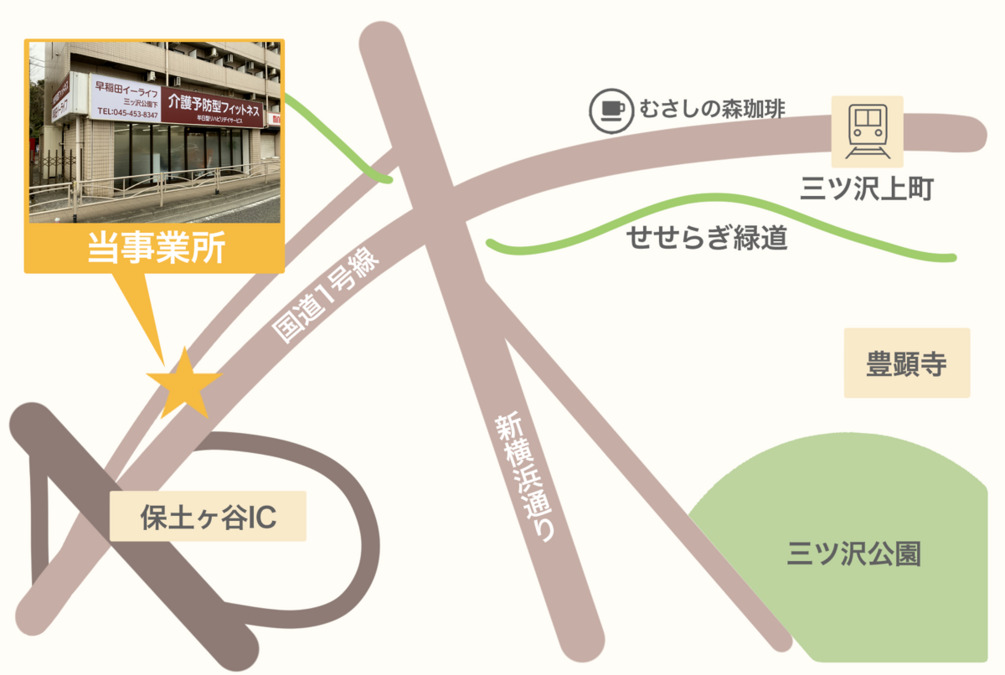 早稲田イーライフ三ツ沢公園下の写真5枚目：