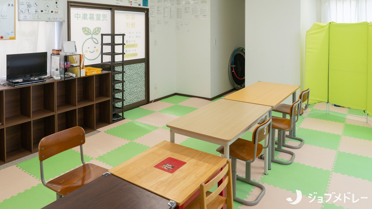 One step smile 佐野教室（児童指導員/指導員の求人）の写真4枚目：プライベートを大切にしながら働ける環境です♪