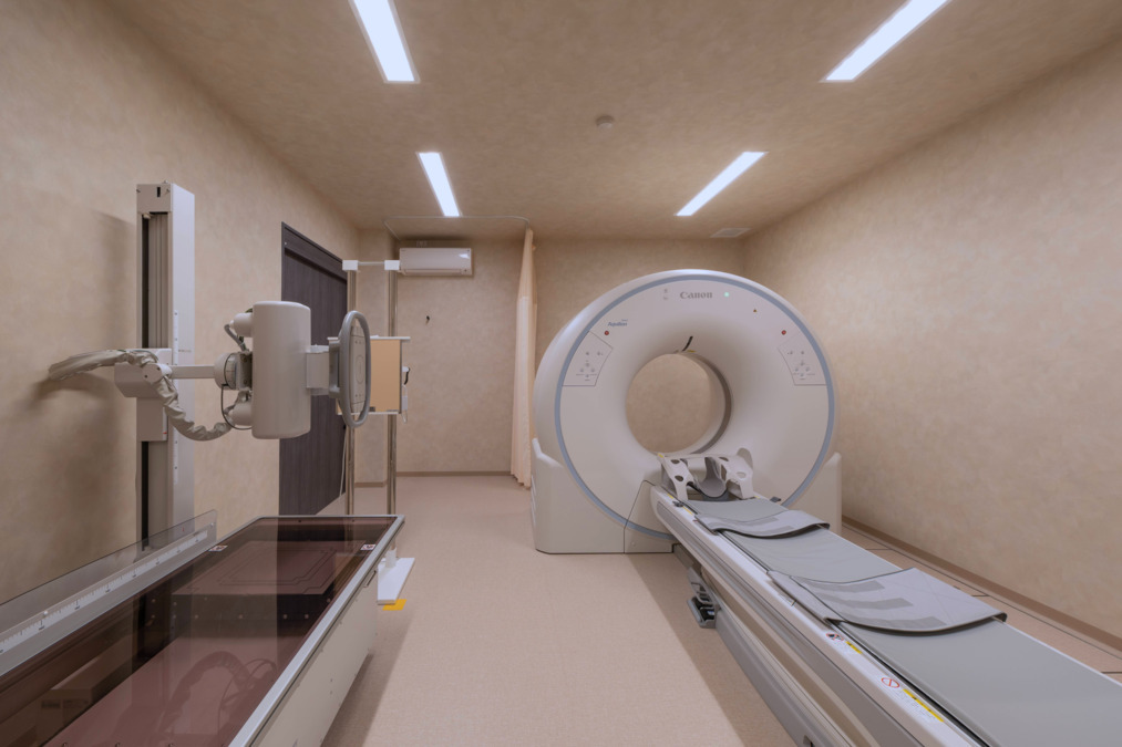 にのクリニック（医療事務/受付の求人）の写真6枚目：レントゲン、CT撮影が可能です。