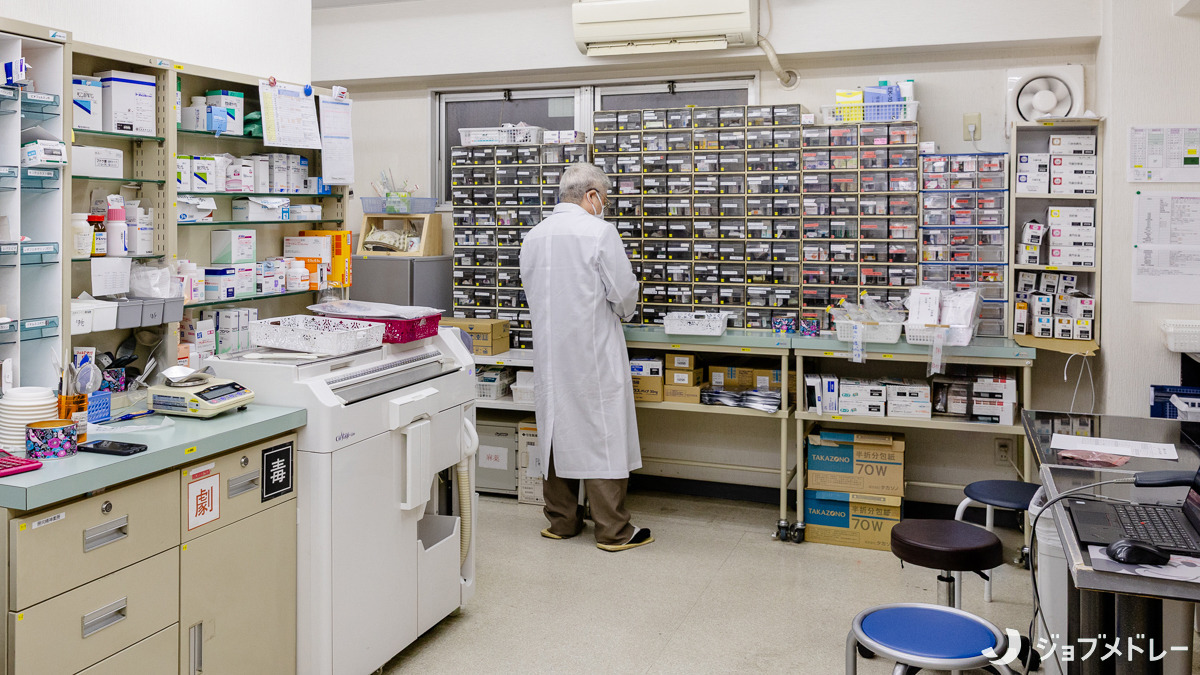 いるか薬局 本店(薬剤師の求人)の写真7枚目:内科、循環器、小児科の処方箋をメインに対応しています