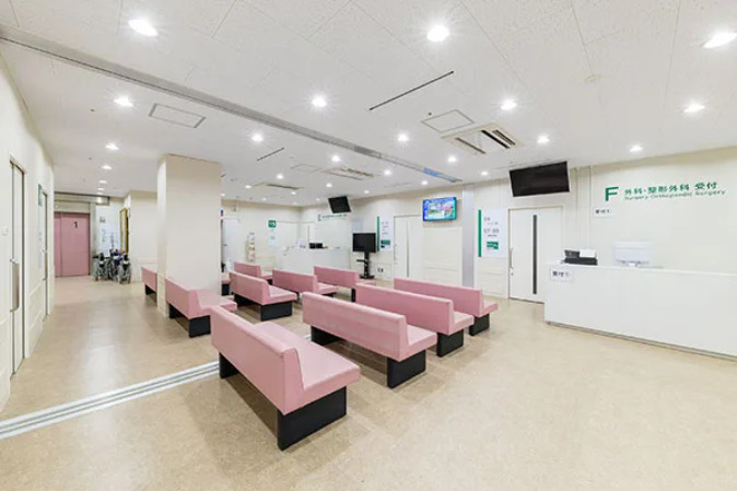 藤﨑病院（薬剤師の求人）の写真2枚目：藤﨑病院の受付