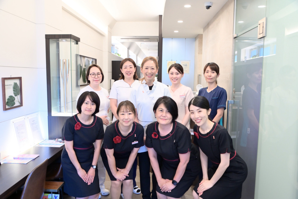 ピンクリボンブレストケアクリニック表参道（看護師/准看護師の求人）の写真6枚目：スタッフは全員女性
アットホームな雰囲気です