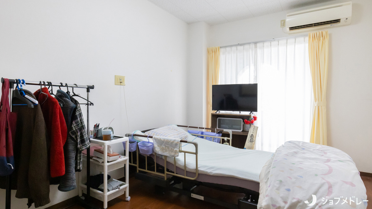 ケアハウス高瀬の写真10枚目：利用者さまの居室です