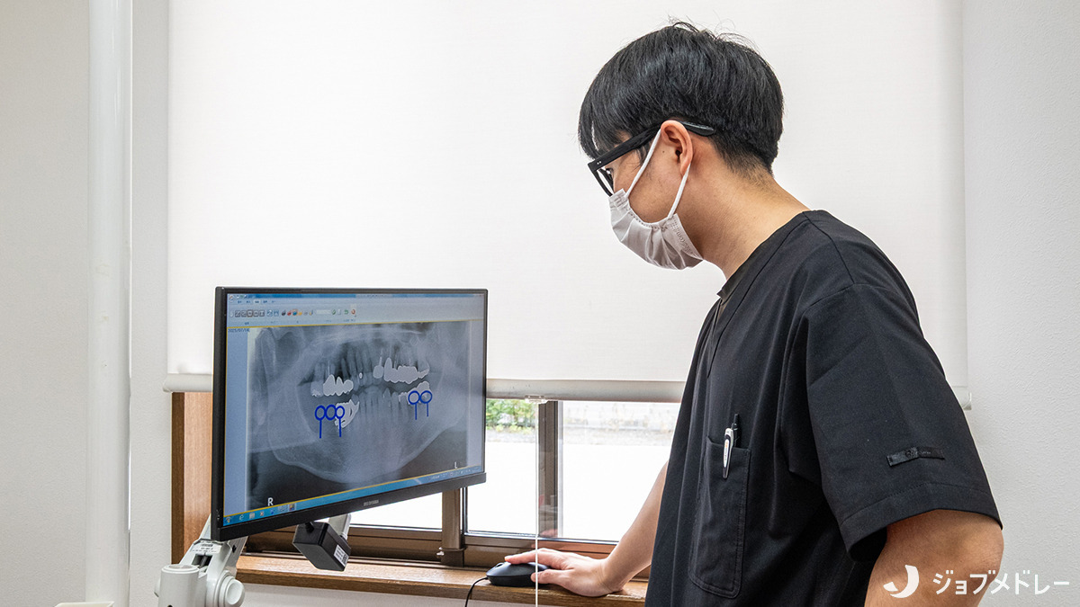 わたなべ歯科クリニック(歯科医師の求人)の写真9枚目:詳細な検査をもとに治療を行っています