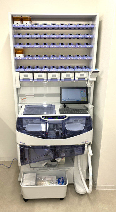 みどりの薬局(薬剤師の求人)の写真11枚目:全自動分包機を設置しております。