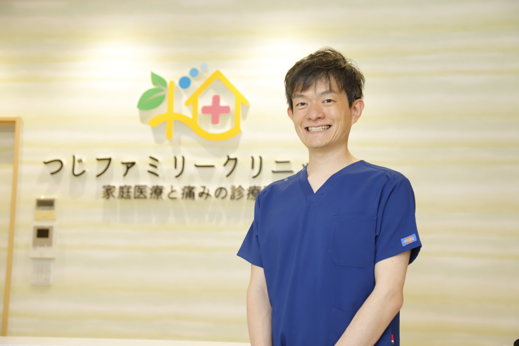 つじファミリークリニック（医療事務/受付の求人）の写真6枚目：院長です。地域で一番、温かくて優しいクリニックを目指しています。