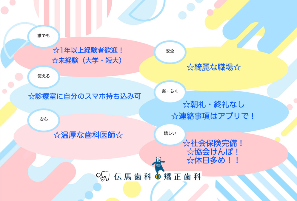 伝馬歯科・矯正歯科（歯科助手の求人）の写真2枚目：