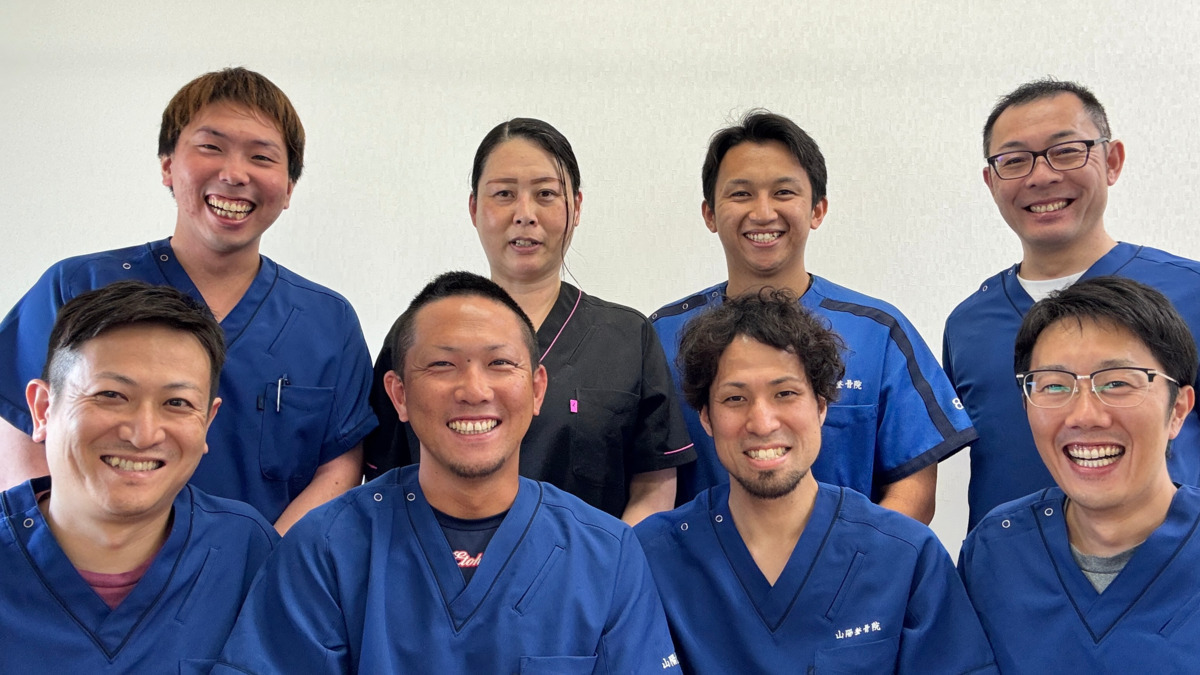 山陽整体院 山口院【2025年08月01日オープン】（理学療法士の求人）の写真20枚目：2025年現在：治療家7名(柔整5名PT2名)、受付1名、パート2名の法人です。