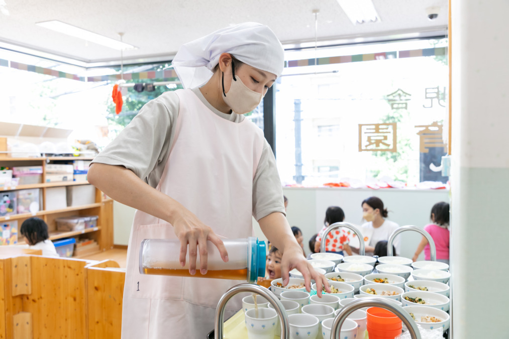 ピノキオ幼児舎　桃井保育園（調理師/調理スタッフの求人）の写真10枚目：