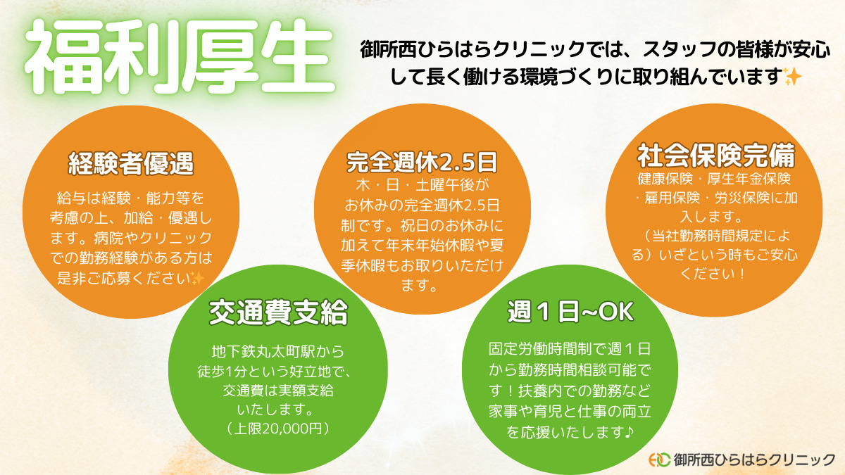 御所西ひらはらクリニック（看護師/准看護師の求人）の写真2枚目：