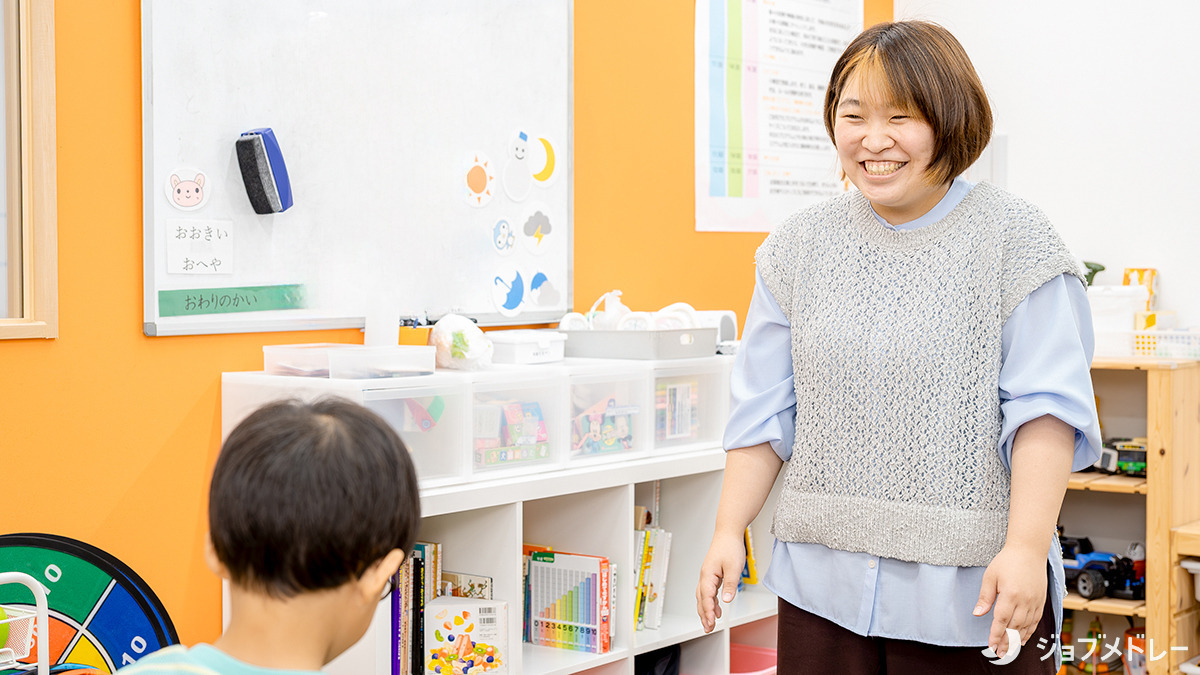 てらぴぁぽけっと　さいたま浦和教室（作業療法士の求人）の写真8枚目：少しずつたくさんの「できた」を達成できるよう支援しています