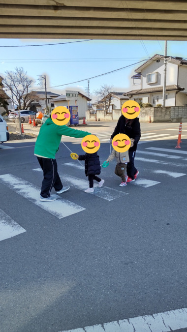 児童発達支援事業所chouchou本庄の写真5枚目：初詣に行く途中です