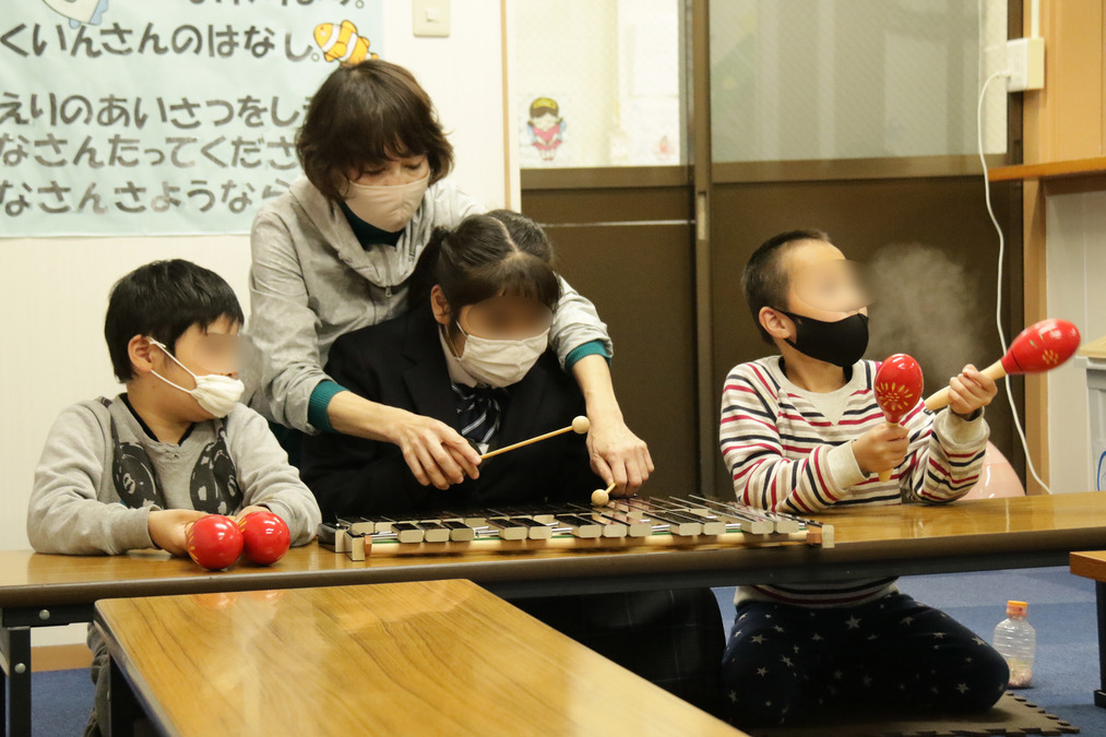 放課後等デイサービスあんじゅそうぶだいの写真3枚目：活動風景1