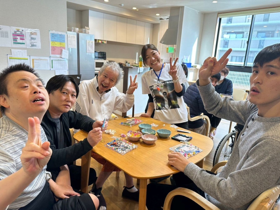 日中支援型障がい者グループホーム　YOKATOKO南片江弐番館（生活支援員の求人）の写真2枚目：