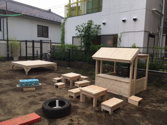 アンミッコ保育園（保育士の求人）の写真3枚目：園庭