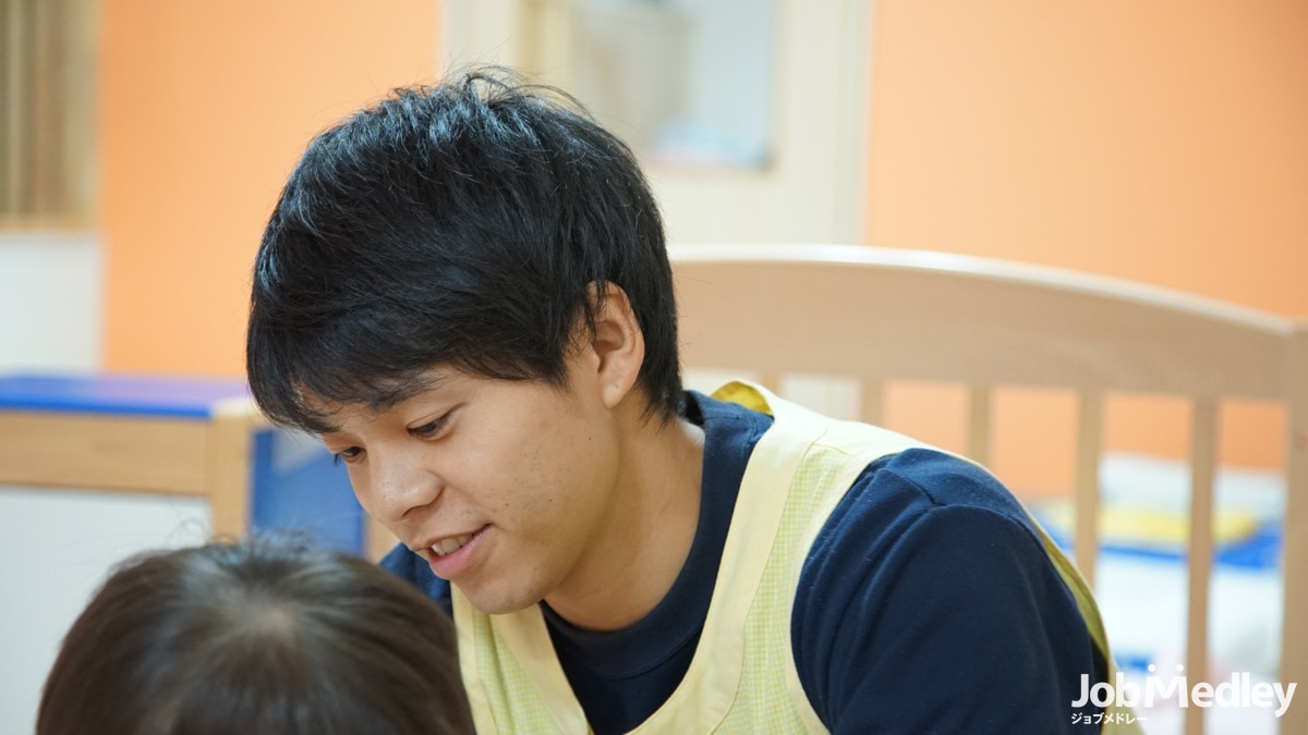 認可保育園 こころ新橋保育園の写真4枚目：子どもたちにもスタッフにも優しい保育園を一緒に創り上げてくださる方を求めています