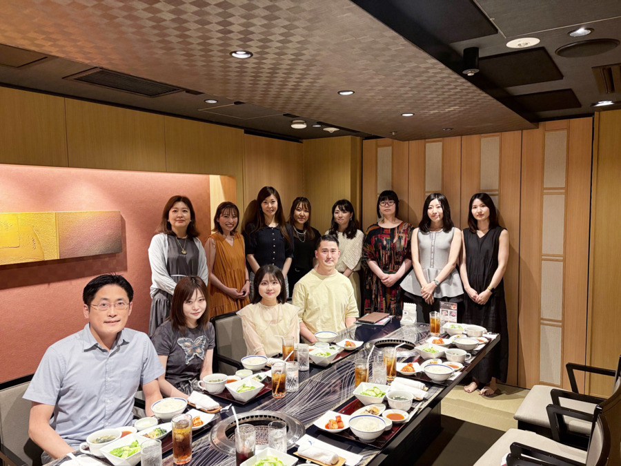 OD新宿歯科・矯正歯科（歯科衛生士の求人）の写真5枚目：2025年7月食事会