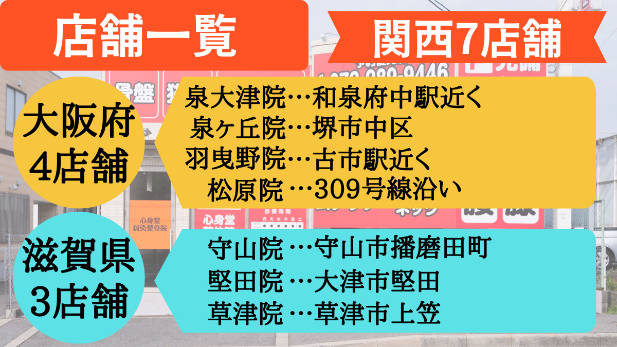 心身堂鍼灸整骨院・整体院【泉大津店】(柔道整復師の求人)の写真4枚目: