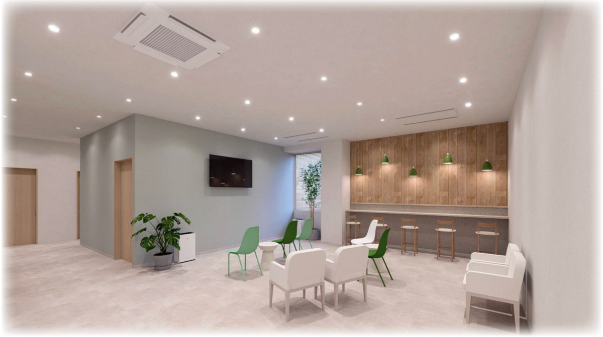 ほとりメンタルクリニック川口元郷【2026年05月オープン予定】(公認心理師/臨床心理士の求人)の写真2枚目:こちらの画像は完成イメージです