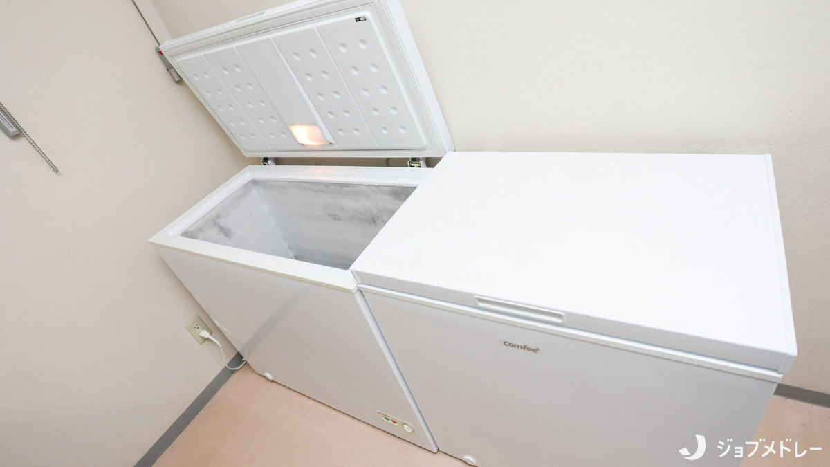 ライフサポートSAKU(サービス管理責任者の求人)の写真8枚目:冷凍庫の設備です